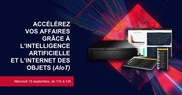 Accélérez vos affaires grâce à l'Intelligence Artificielle et l'Internet des Objets (AIoT)